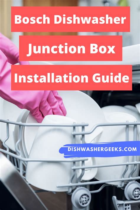 bosch dishwasher junction box location|Bosch dishwasher junction box failure.